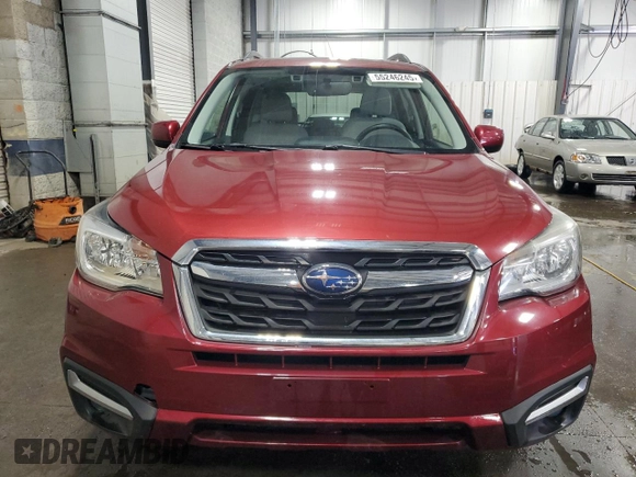 2018 Subaru Forester Premium with VIN JF2SJAGCXJH454904, listed as a Copart auction lot 55246245 with 38,386 mi miles and Clean Title. Bid and sale history available at carsss.com. Image 5.