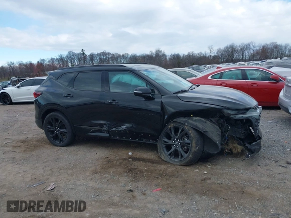 2021 Chevrolet Blazer RS with VIN 3GNKBKRS2MS527336, listed as a IAAI auction lot 41859336 with 126,029 mi miles and . Bid and sale history available at DreamBid. Image 13.