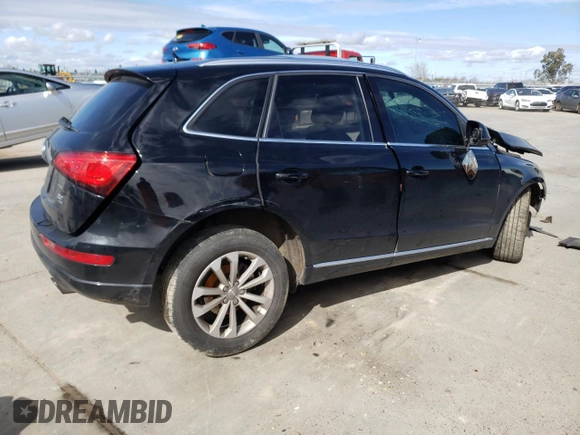 2013 Audi Q5 Premium Plus with VIN WA1LFAFP3DA034756, listed as a Copart auction lot 43770374 with 0 mi miles and Salvage Title. Bid and sale history available at carsss.com. Image 3.