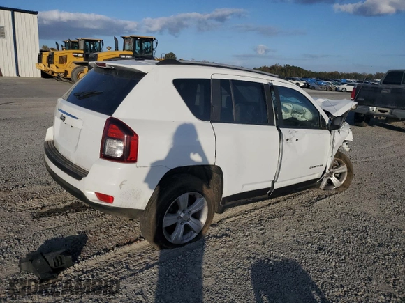 2016 Jeep Compass Sport with VIN 1C4NJDBB4GD713947, listed as a Copart auction lot 79004994 with 0 mi miles and Salvage Title. Bid and sale history available at carsss.com. Image 3.