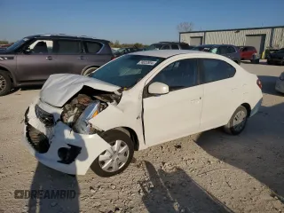 2017 Mitsubishi Mirage ES z VIN ML32F3FJ1HHF13978, wystawiony jako Copart lot #74022804 z przebiegiem 104 484 mil mil oraz Szkoda całkowita • Salvage title. Historia ofert i sprzedaży dostępna na DreamBid. Obrazek 1.