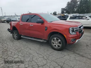 2024 Ford Ranger XLT with VIN 1FTER4HH5RLE09913, listed as a Copart auction lot 54896735 with 22,918 mi miles and Salvage title. Bid and sale history available at DreamBid. Image 4.
