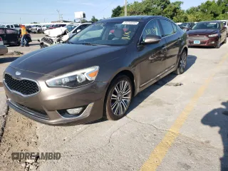 2014 Kia Cadenza Premium with VIN KNALN4D7XE5129951, listed as a Copart auction lot 86706934 with 79,828 mi miles and Salvage Title. Bid and sale history available at carsss.com. Image 2.
