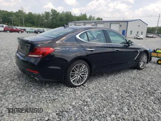 2021 Genesis G70 2.0T with VIN KMTG34LA0MU079767, listed as a Copart auction lot 59688405 with 51,115 mi miles and Salvage title. Bid and sale history available at DreamBid. Image 3.