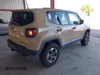 2015 Jeep Renegade Sport with VIN ZACCJBATXFPC19551, listed as a IAAI auction lot 41954192 with 141,192 mi miles and . Bid and sale history available at DreamBid. Image 4.