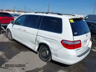 2007 Honda Odyssey EX-L с VIN 5FNRL38607B417218, выставлен на аукционе IAAI как лот 41856212 с пробегом 163 720 миль миль и . История ставок и продаж доступна на DreamBid. Изображение 3.