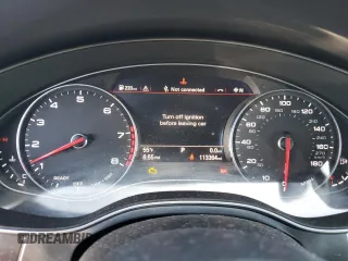 2018 Audi A6 Premium with VIN WAUF8AFC0JN076118, listed as a Copart auction lot 49695215 with 113,364 mi miles and Salvage Title. Bid and sale history available at carsss.com. Image 9.