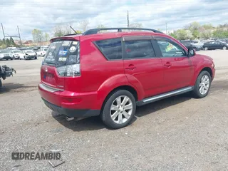 2011 Mitsubishi Outlander SE with VIN JA4AS3AW8BU008159, listed as a IAAI auction lot 42059678 with 106,690 mi miles and . Bid and sale history available at DreamBid. Image 4.