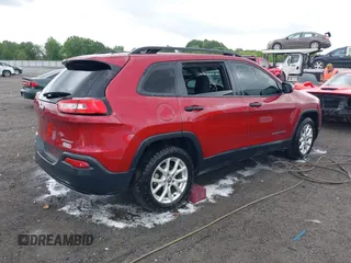 2016 Jeep Cherokee Sport with VIN 1C4PJLAB9GW302925, listed as a IAAI auction lot 42206944 with 133,950 mi miles and . Bid and sale history available at DreamBid. Image 4.