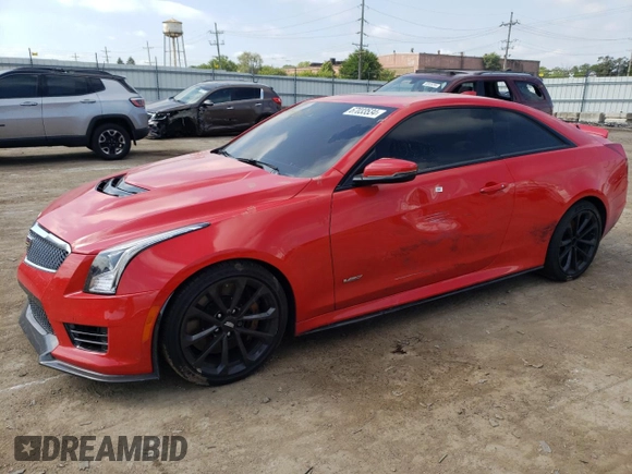 2017 Cadillac ATS-V z VIN 1G6AN1RY3H0119678, wystawiony jako Copart lot #67033534 z przebiegiem 13 238 mil mil oraz Szkoda całkowita • Salvage title. Historia ofert i sprzedaży dostępna na DreamBid. Obrazek 1.
