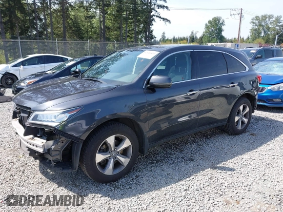2015 Acura MDX with VIN 5FRYD4H23FB014665, listed as a IAAI auction lot 42146423 with 90,776 mi miles and . Bid and sale history available at DreamBid. Image 15.