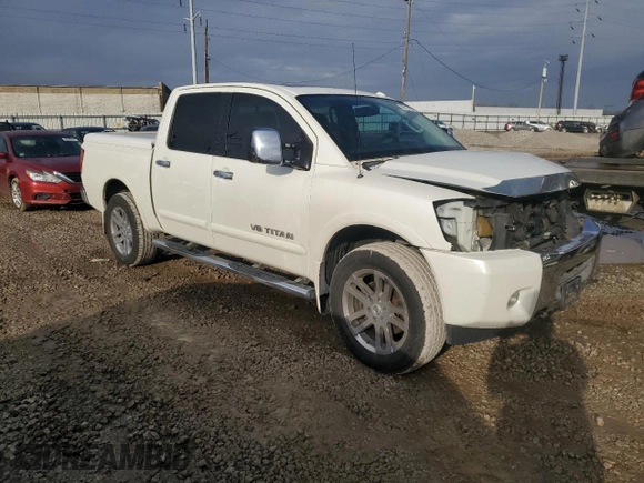 2014 Nissan Titan S with VIN 1N6AA0EC7EN503648, listed as a Copart auction lot 86517824 with 82,556 mi miles and Salvage Title. Bid and sale history available at DreamBid. Image 4.