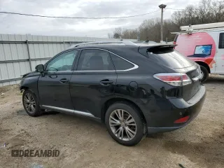 2013 Lexus RX 350 with VIN 2T2ZK1BA6DC129722, listed as a Copart auction lot 49639395 with 187,920 mi miles and Salvage Title. Bid and sale history available at carsss.com. Image 2.