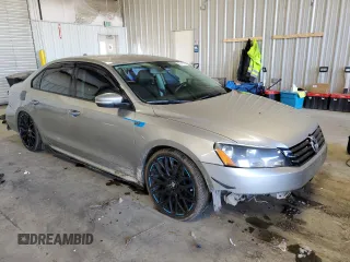 2013 Volkswagen Passat Wolfsburg Edition with VIN 1VWAP7A3XDC009100, listed as a Copart auction lot 89315075 with 143,125 mi miles and Salvage Title. Bid and sale history available at carsss.com. Image 4.