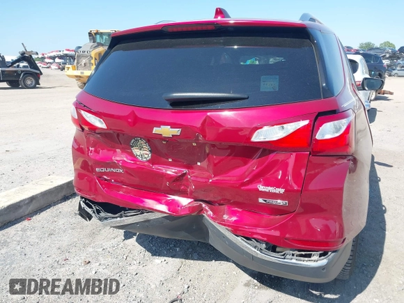 2018 Chevrolet Equinox Premier with VIN 3GNAXMEV1JL332293, listed as a IAAI auction lot 41994696 with 36,910 mi miles. Bid and sale history available at carsss.com. Image 6.
