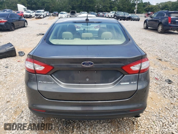 2016 Ford Fusion SE с VIN 3FA6P0HD4GR403122, выставлен на аукционе Copart как лот 60630545 с пробегом 98 820 миль миль и Чистый • Clean title. История ставок и продаж доступна на DreamBid. Изображение 6.