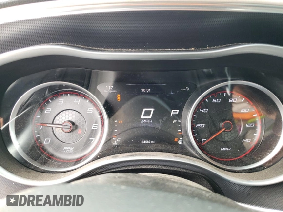 2015 Dodge Charger SXT with VIN 2C3CDXHG4FH832400, listed as a Copart auction lot 61493795 with 134,582 mi miles and Salvage title. Bid and sale history available at DreamBid. Image 9.