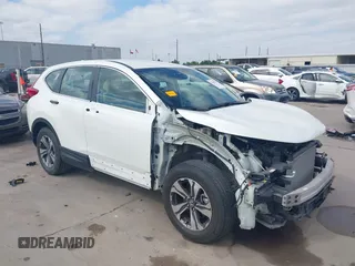 2018 Honda CR-V LX with VIN 2HKRW5H30JH414854, listed as a IAAI auction lot 42003596 with 26,322 mi miles and . Bid and sale history available at carsss.com. Image 1.