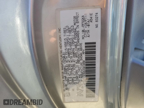2002 Toyota Sienna LE with VIN 4T3ZF13C62U503080, listed as a Copart auction lot 76795704 with 0 mi miles and Non Repairable. Bid and sale history available at carsss.com. Image 13.