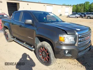 2019 GMC Canyon 2WD SLE z VIN 1GTG5CEN0K1115698, wystawiony jako IAAI lot #42028100 z przebiegiem 116 000 mil mil oraz . Historia ofert i sprzedaży dostępna na DreamBid. Obrazek 1.