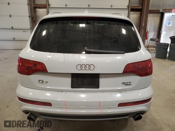 2014 Audi Q7 3.0T S line Prestige with VIN WA1DGBFE7ED002530, listed as a Copart auction lot 44440325 with 135,599 mi miles and Clean Title. Bid and sale history available at carsss.com. Image 6.