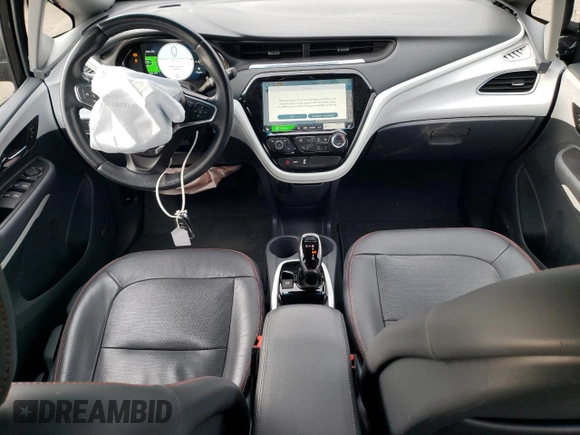2020 Chevrolet Bolt EV Premier z VIN 1G1FZ6S09L4115718, wystawiony jako Copart lot #47644695 z przebiegiem 76 926 mil mil oraz Szkody całkowita. Historia ofert i sprzedaży dostępna na DreamBid. Obrazek 8.