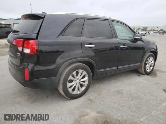 2014 Kia Sorento EX with VIN 5XYKU4A79EG432099, listed as a Copart auction lot 48459515 with 161,720 mi miles and Salvage Title. Bid and sale history available at carsss.com. Image 3.