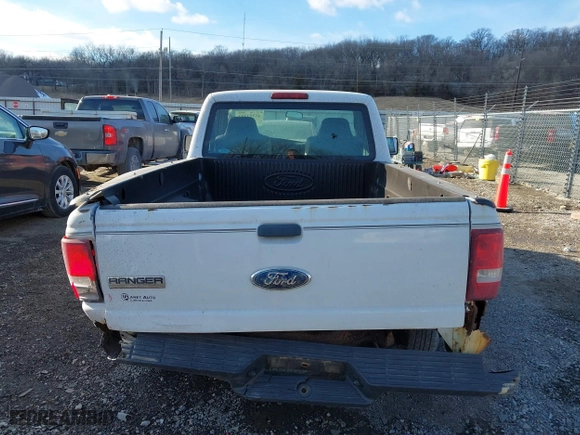2007 Ford Ranger XL with VIN 1FTYR10D37PA56405, listed as a IAAI auction lot 41359393 with 169,065 mi miles. Bid and sale history available at carsss.com. Image 16.