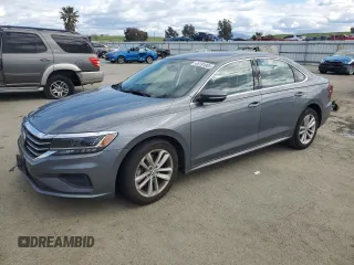 2020 Volkswagen Passat 2.0T SE with VIN 1VWSA7A30LC006520, listed as a Copart auction lot 48191005 with 93,932 mi miles and Salvage Title. Bid and sale history available at carsss.com. Image 1.