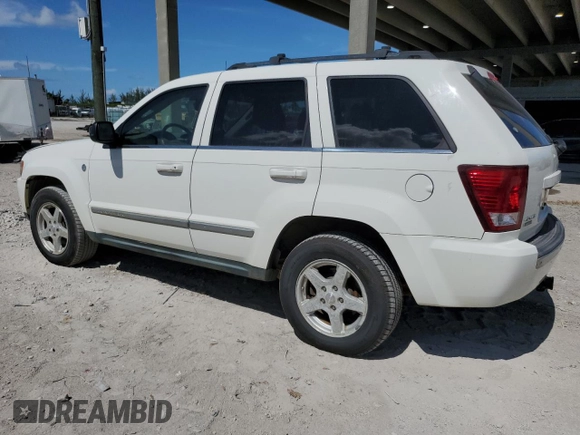 2007 Jeep Grand Cherokee Limited with VIN 1J8HR58N07C688556, listed as a Copart auction lot 62099925 with 90,980 mi miles and Clean title. Bid and sale history available at DreamBid. Image 2.