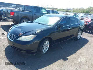 2008 Lexus ES 350 with VIN JTHBJ46G182155060, listed as a IAAI auction lot 42048105 with 237,280 mi miles. Bid and sale history available at carsss.com. Image 2.