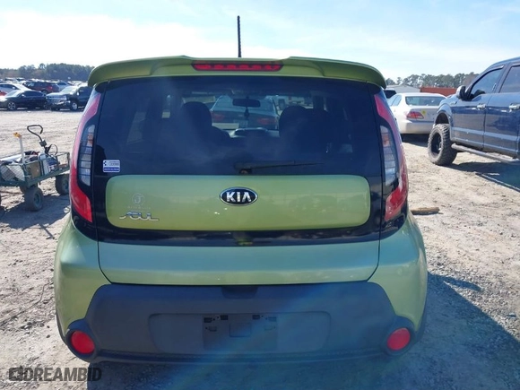 2015 Kia Soul with VIN KNDJN2A20F7808043, listed as a IAAI auction lot 41446164 with 115,340 mi miles. Bid and sale history available at carsss.com. Image 16.