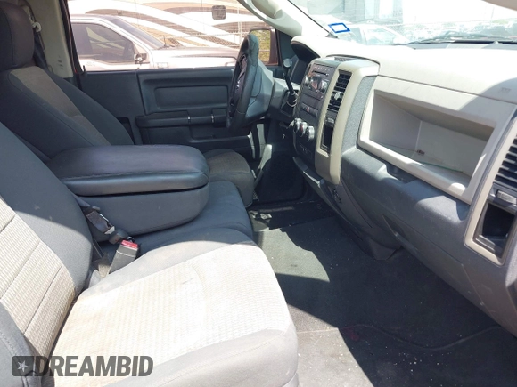 2012 Ram 1500 Express with VIN 3C6JD6AT0CG201070, listed as a IAAI auction lot 42699388 with 142,966 mi miles and . Bid and sale history available at DreamBid. Image 5.