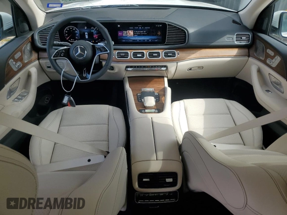 2025 Mercedes-Benz GLS 450 с VIN 4JGFF5KE2SB370660, выставлен на аукционе Copart как лот 55674115 с пробегом 1 338 миль миль и Чистый • Clean title. История ставок и продаж доступна на DreamBid. Изображение 8.