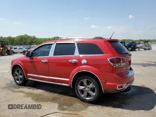 2017 Dodge Journey Crossroad Plus with VIN 3C4PDCGB3HT579463, listed as a Copart auction lot 53193205 with 131,989 mi miles and Salvage title. Bid and sale history available at DreamBid. Image 2.