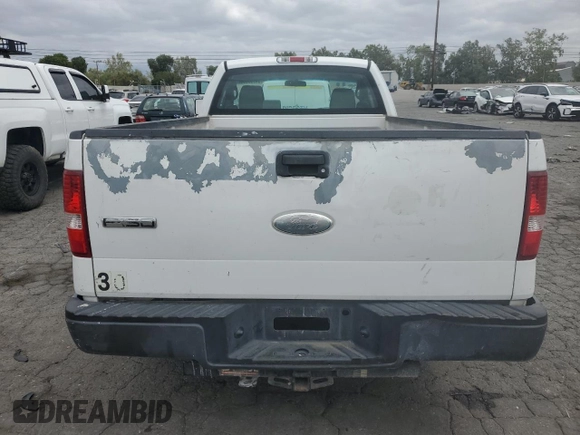 2007 Ford F-150 XL with VIN 1FTRF12W97KC18398, listed as a Copart auction lot 54759555 with 320,783 mi miles and Salvage title. Bid and sale history available at DreamBid. Image 6.