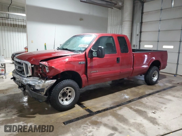 2001 Ford Super Duty F-250 XL with VIN 1FTNX21F31EC89279, listed as a Copart auction lot 51473505 with 155,130 mi miles and Salvage Title. Bid and sale history available at carsss.com. Image 1.
