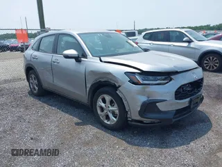 2023 Honda HR-V LX with VIN 3CZRZ1H34PM723904, listed as a IAAI auction lot 42473267 with 18,181 mi miles and . Bid and sale history available at DreamBid. Image 1.