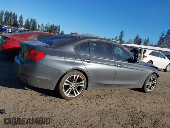 2013 BMW 3 Series 328i xDrive with VIN WBA3B5G51DNS04317, listed as a IAAI auction lot 41434777 with 1 mi miles. Bid and sale history available at carsss.com. Image 13.
