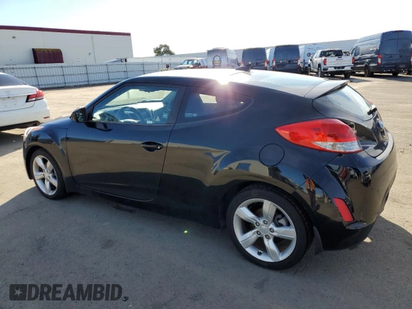 2012 Hyundai Veloster w/Red Int with VIN KMHTC6AD2CU065143, listed as a Copart auction lot 87262524 with 111,448 mi miles and Clean title. Bid and sale history available at DreamBid. Image 2.