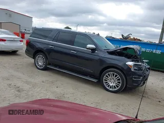 2023 Ford Expedition Max Platinum with VIN 1FMJK1L89PEA17331, listed as a IAAI auction lot 41699994 with 39,164 mi miles and . Bid and sale history available at DreamBid. Image 1.