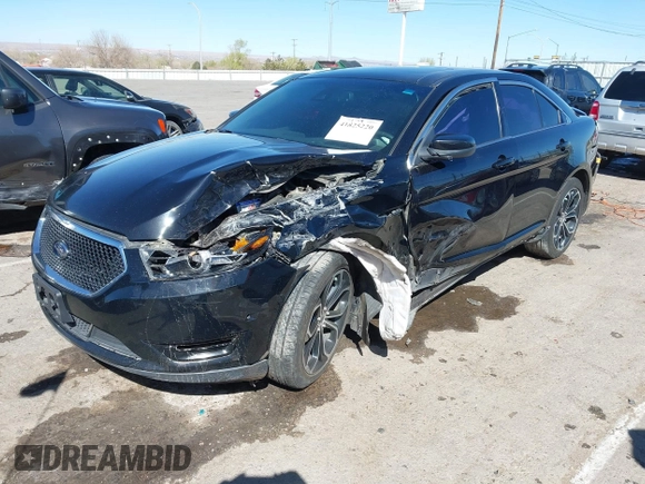 2016 Ford Taurus SHO z VIN 1FAHP2KTXGG153963, wystawiony jako IAAI lot #41825220 z przebiegiem Nie podano mil oraz . Historia ofert i sprzedaży dostępna na DreamBid. Obrazek 2.