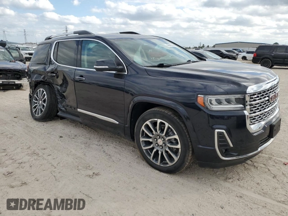 2021 GMC Acadia Denali with VIN 1GKKNPLS9MZ207900, listed as a Copart auction lot 44446035 with 13,846 mi miles and Salvage Title. Bid and sale history available at carsss.com. Image 4.