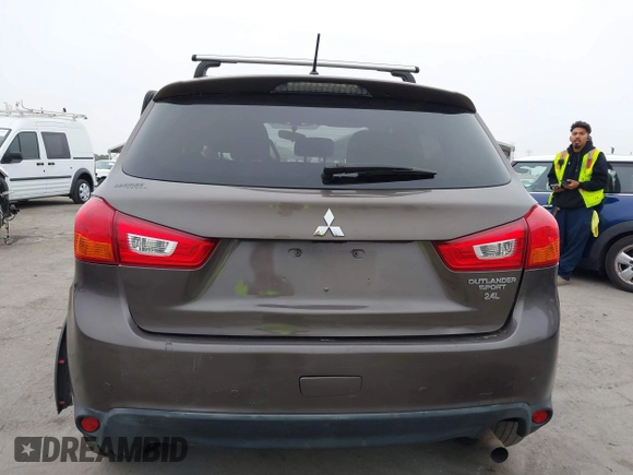 2016 Mitsubishi Outlander Sport 2.4 SE with VIN JA4AP3AW0GZ046433, listed as a IAAI auction lot 40604537 with 118,736 mi miles. Bid and sale history available at carsss.com. Image 16.