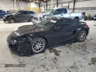 2016 Porsche Cayman with VIN WP0AA2A88GK170235, listed as a Copart auction lot 44887625 with 44,759 mi miles and Salvage Title. Bid and sale history available at DreamBid. Image 1.
