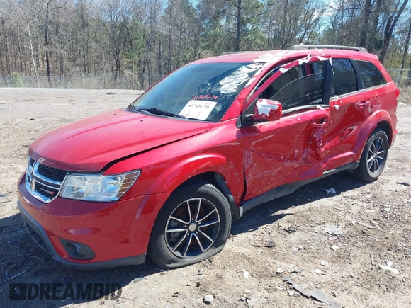 2015 Dodge Journey SXT with VIN 3C4PDCBGXFT605122, listed as a IAAI auction lot 41745779 with 115,780 mi miles and . Bid and sale history available at DreamBid. Image 2.