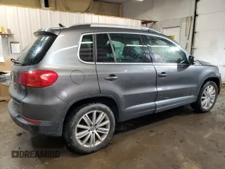 2016 Volkswagen Tiguan SEL with VIN WVGAV7AX0GW596482, listed as a Copart auction lot 50121345 with 104,643 mi miles and Salvage Title. Bid and sale history available at DreamBid. Image 3.