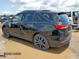 2023 Chevrolet Equinox RS with VIN 3GNAXMEG4PL230724, listed as a Copart auction lot 58936695 with 31,984 mi miles and Salvage title. Bid and sale history available at DreamBid. Image 2.