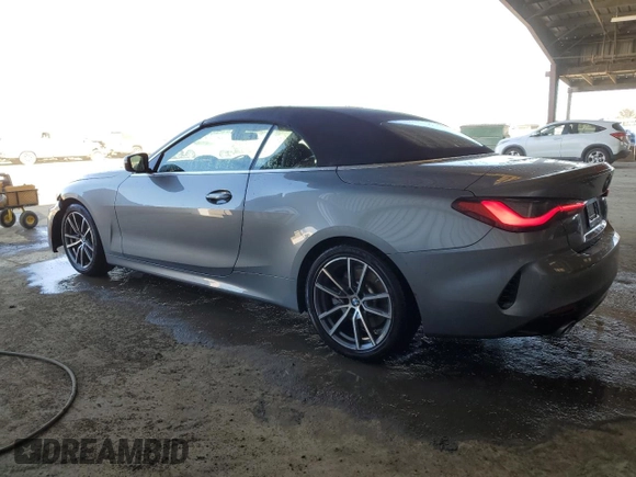 2025 BMW 4 Series 430i with VIN WBA33DB09SCS74594, listed as a Copart auction lot 48600115 with 19,598 mi miles and Clean Title. Bid and sale history available at carsss.com. Image 2.