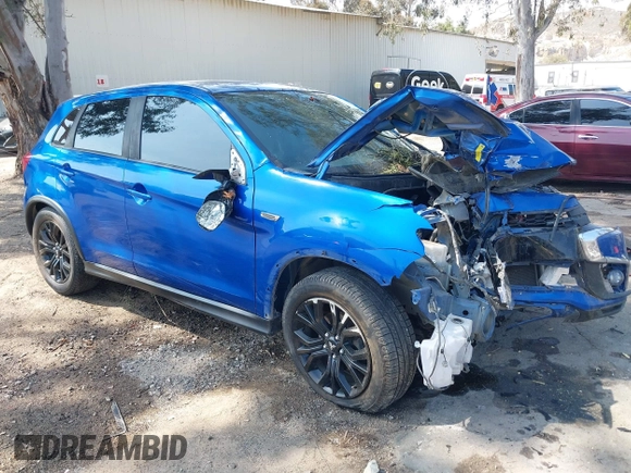 2018 Mitsubishi Outlander ES with VIN JA4AP3AU9JU011232, listed as a IAAI auction lot 42057462 with 106,339 mi miles and . Bid and sale history available at DreamBid. Image 1.